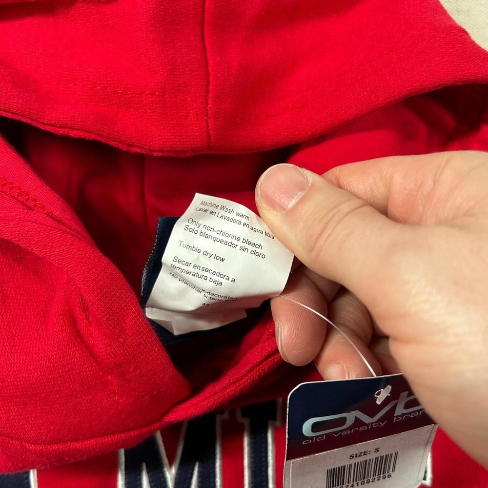 OVB Ole Miss Hoodie Womens Sm Rebels University NCAA College Embroidered - Picture 4 of 9